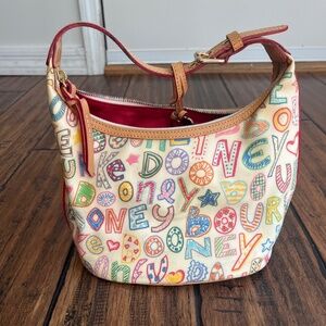 Dooney and Bourke Multicolor Bucket Purse